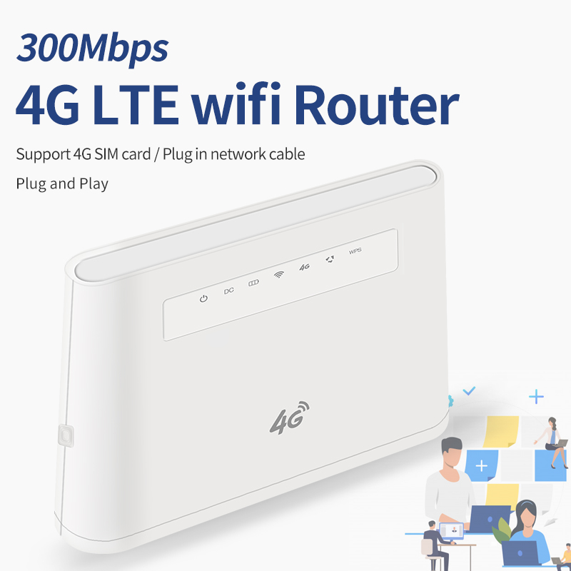 Indoor high range 4G LTE wireless router