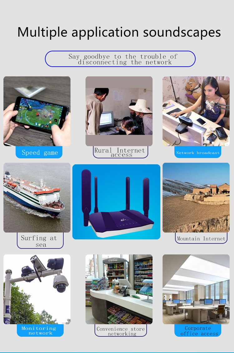 R109A Office TD-LTE 4G GSM wireless router