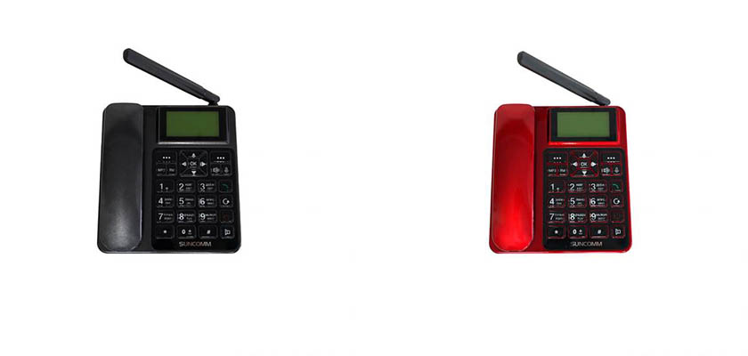 SIM card CDMA fixed wireless desktop phone