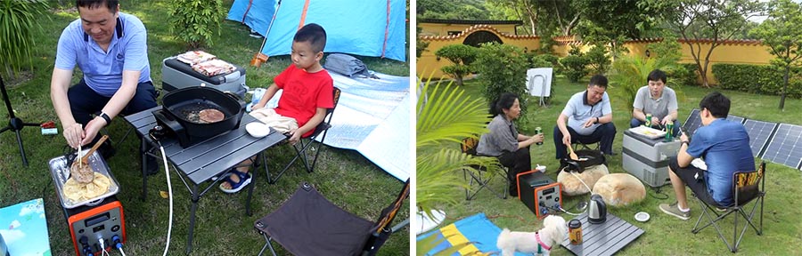 Portable outdoor power supply